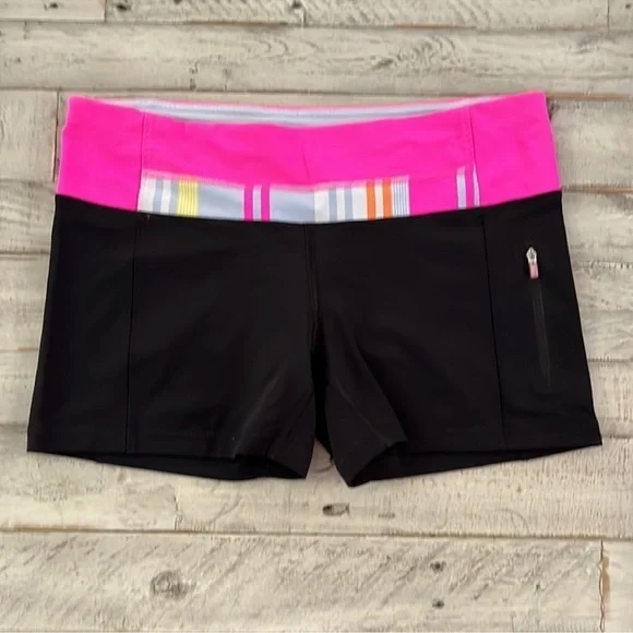 🌻 Lululemon Run Fast Track Short
Black/Groovy Stripe Multi/ Raspberry Glo Light - Picture 3 of 8